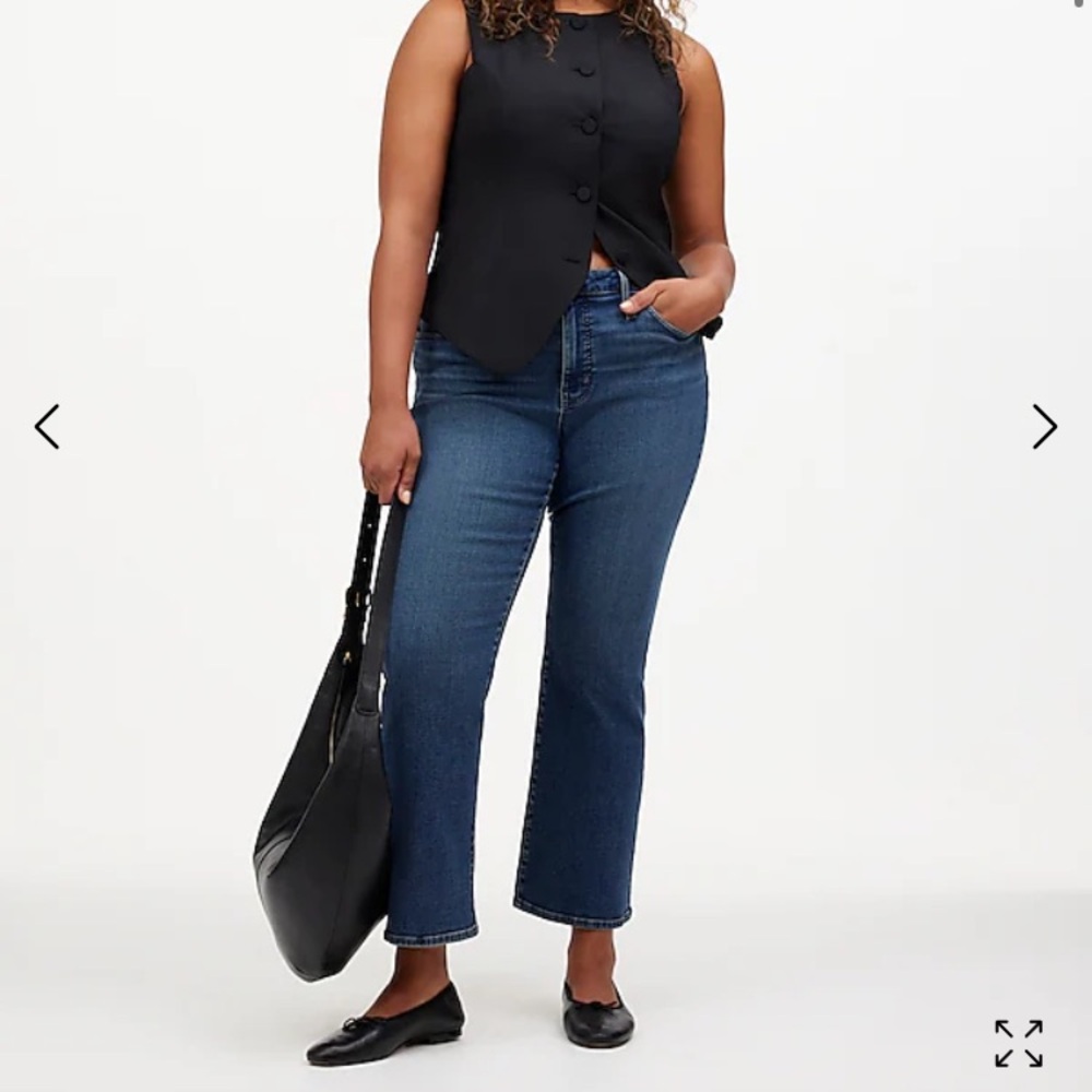 Kick Out Crop Jeans Madewell Lenoir Wash 27